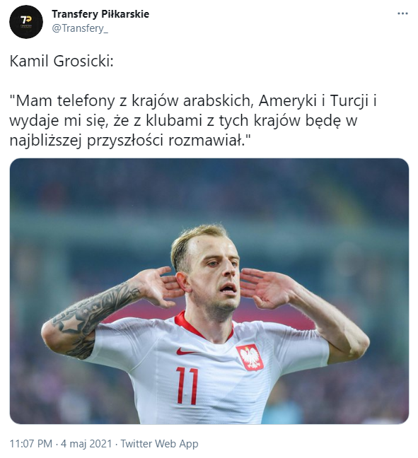 Kamil Grosicki ZDRADZIŁ KIERUNKI, z którymi negocjuje!